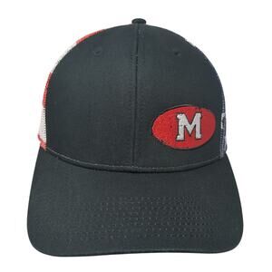 M Snapback Trucker Hat Multicolor OS Adjustable Patriotic Stars &Stripes Katl